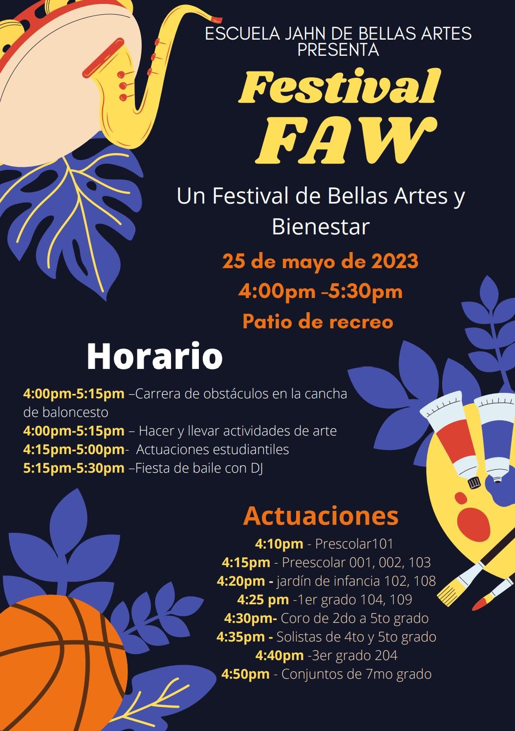 FAW Fest Flyer Spanish 2