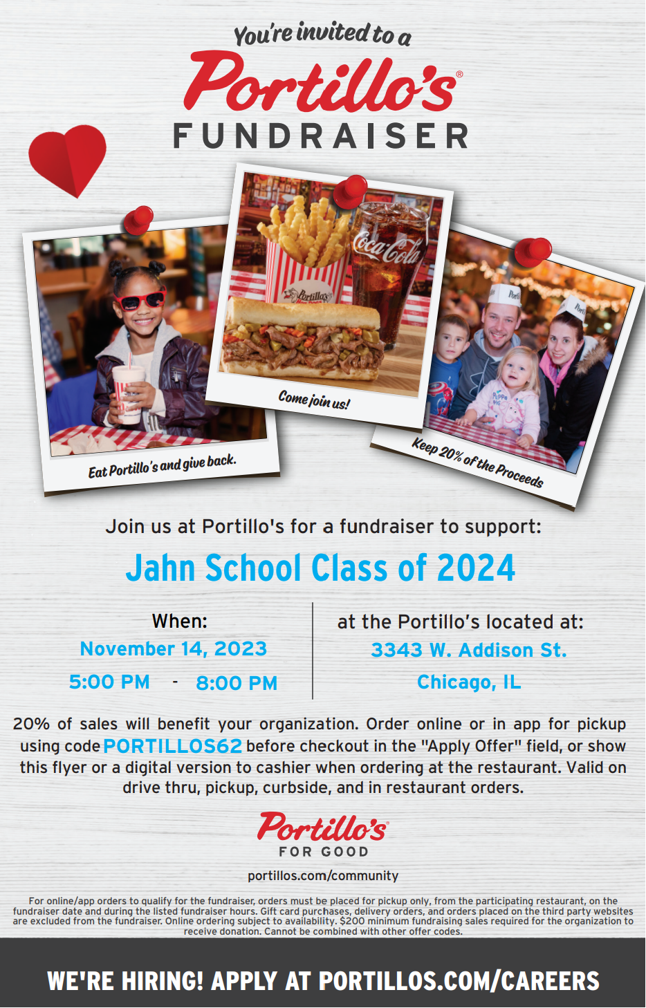 Jahn Portillo's Fundraiser