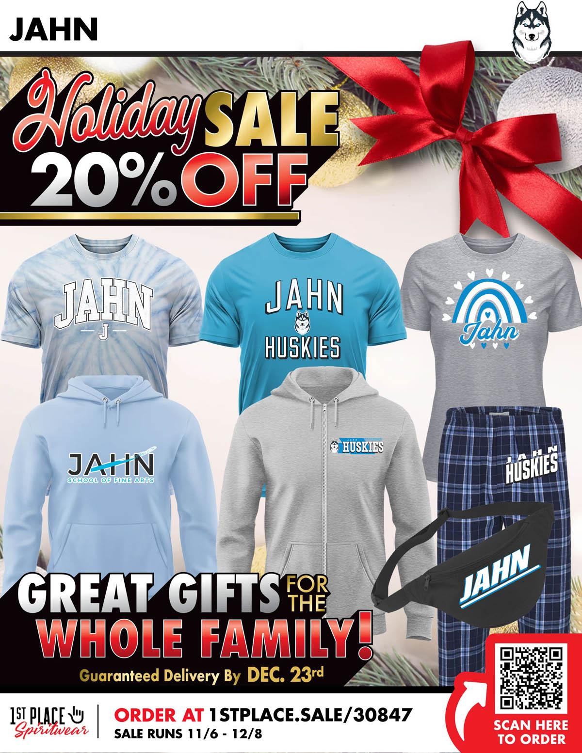 Jahn Holiday Sale